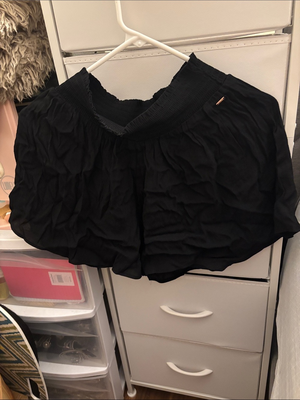 PINK Victoria's Secret Black Lightweight Shorts